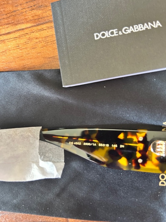 Dolce & Gabbana sunglasses - model DG4502 - brand-new - never worn